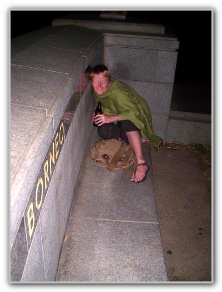 Karen at Kings Park Whispering Wall Feb 13th 2007